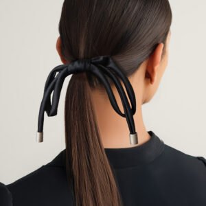 Alternative view of Fiome Silver Hair Elastic